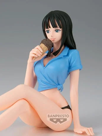 figura original one piece nico robin summer style
