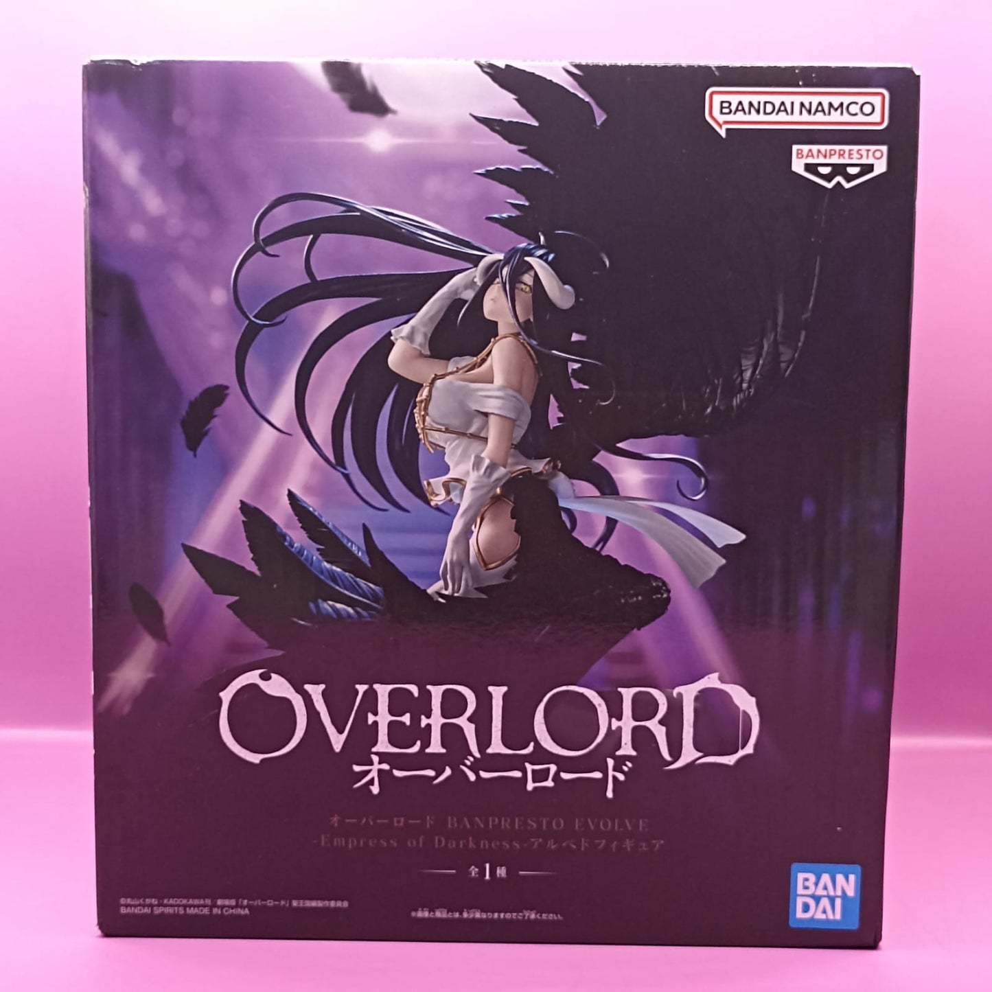 Figura Original Overlord Albedo Empress of Darkness Banpresto