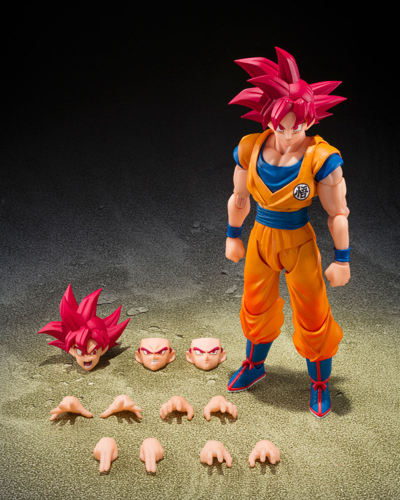 figura original sh figuarts god goku