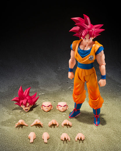 figura original sh figuarts god goku