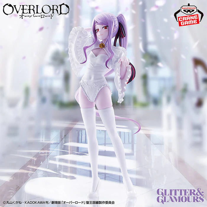 Figura overlord shalltear wedding ver glitter and glamours