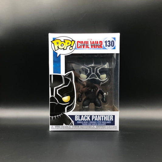 Funko Pop de Black Panther de la serie marvel #130