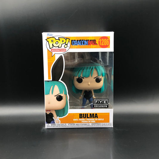 Funko Pop de Bulma con traje de conejita de la serie Dragon Ball #1286
