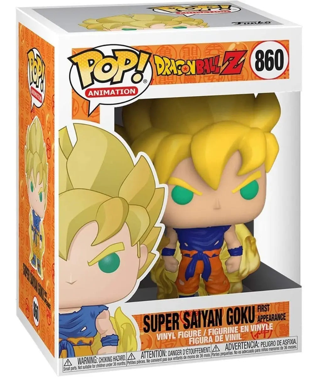 Funko pop dragon ball super saiyan goku 860