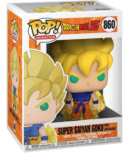 Funko pop dragon ball super saiyan goku 860