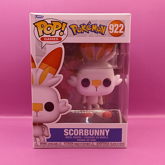 Funko pop Pokemon Scorbunny 922