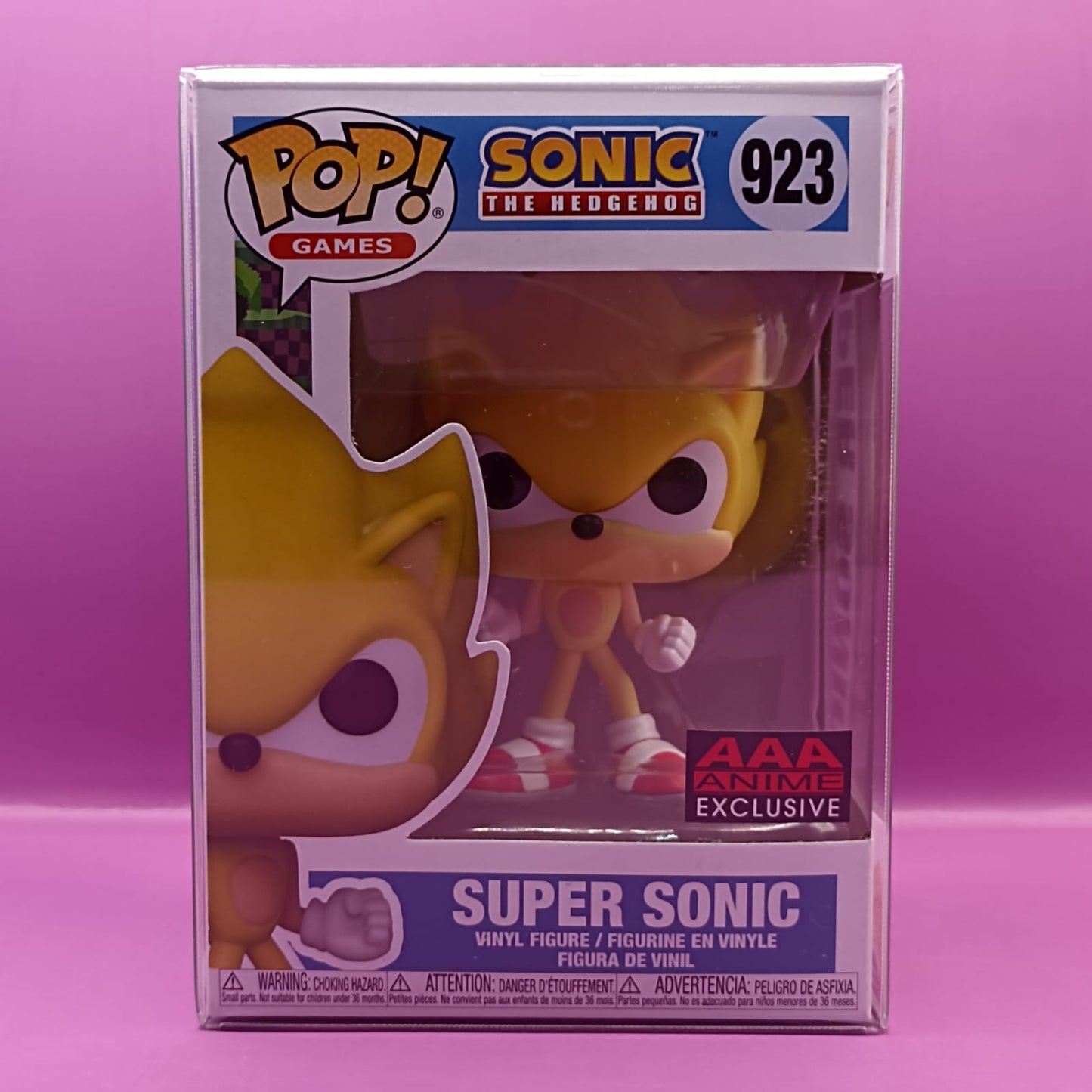 Funko pop Sonic Super Sonic 923