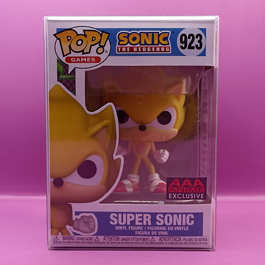 Funko pop Sonic Super Sonic 923