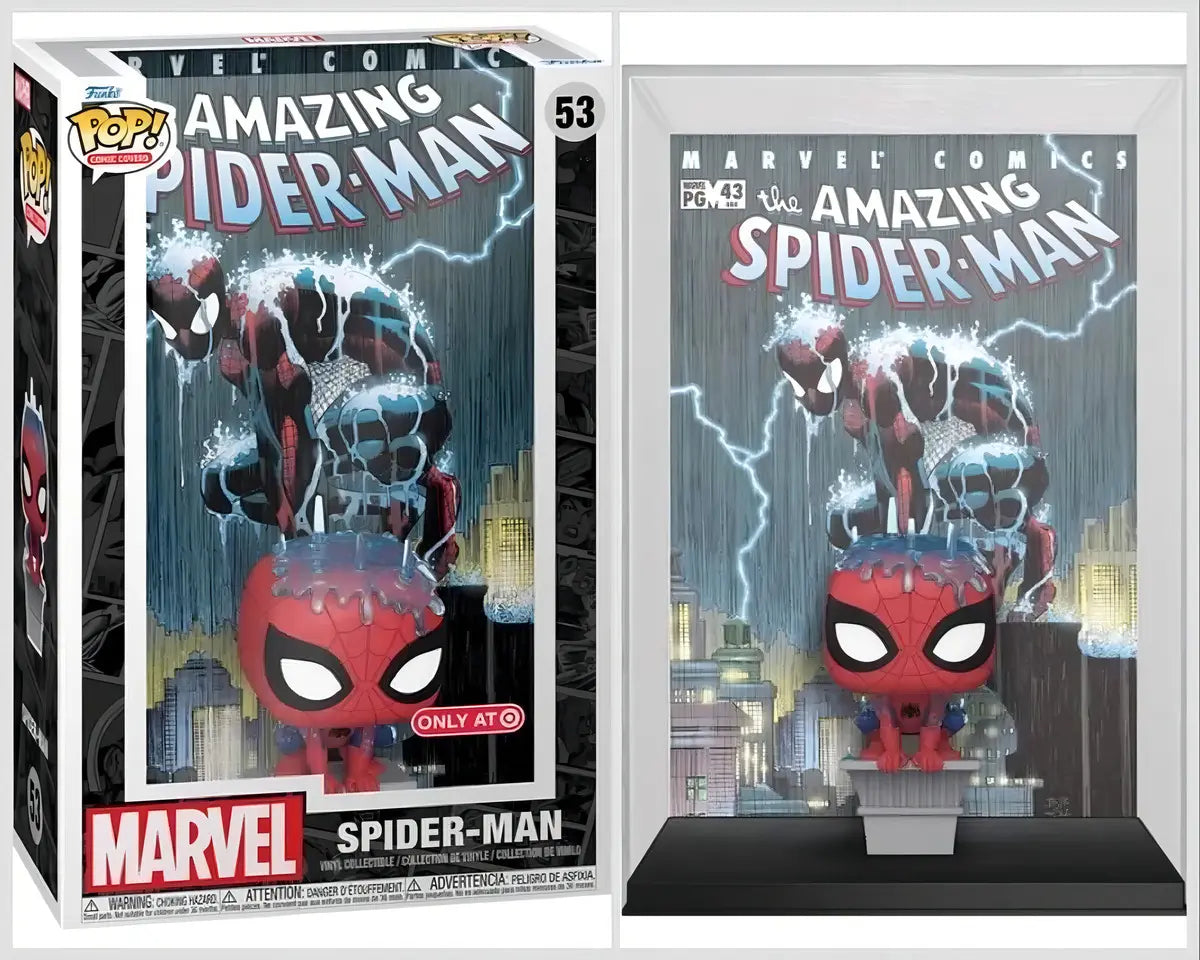 Funko Pop de Spider-Man de la serie Comic Cover de Marvel #53