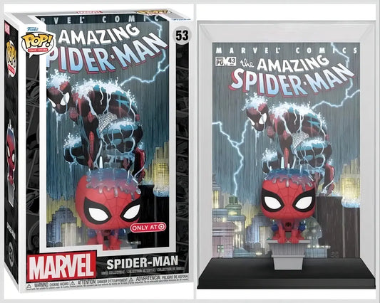 Funko Pop de Spider-Man de la serie Comic Cover de Marvel #53