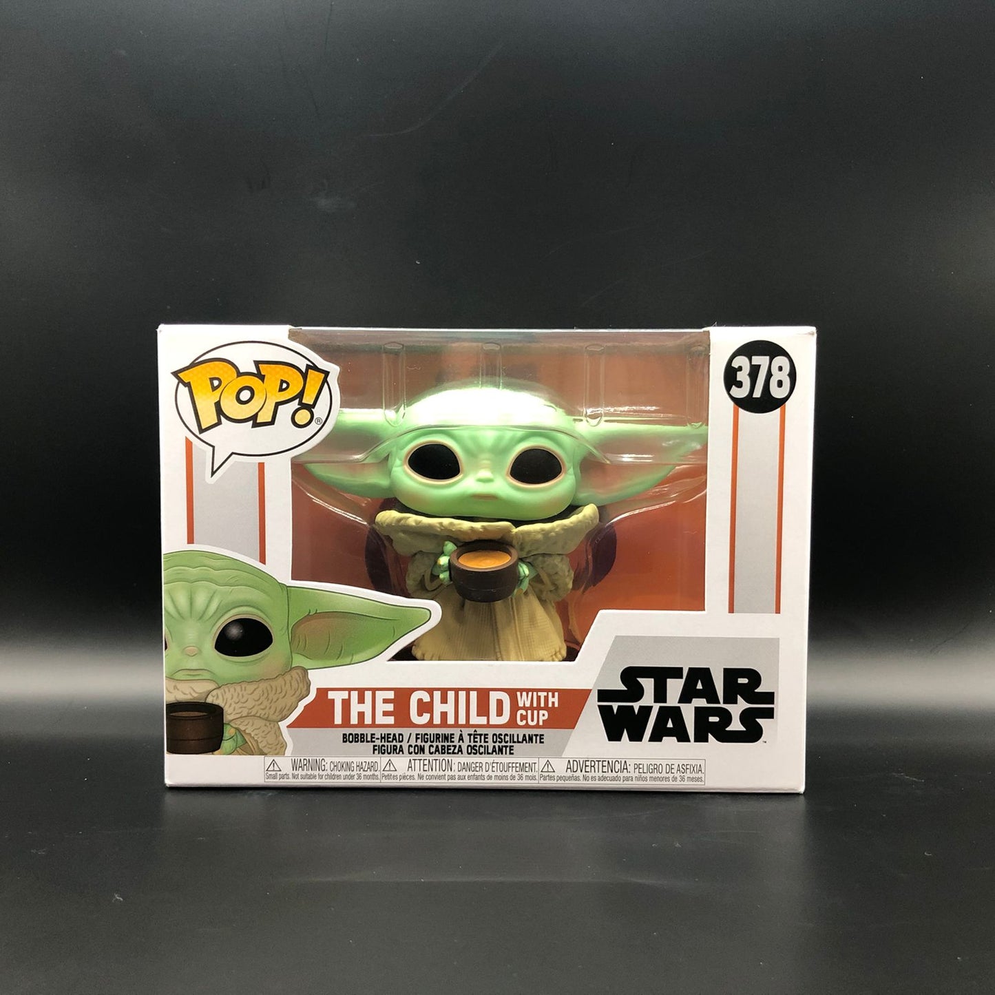 Funko pop Star Wars The Child with cup 378