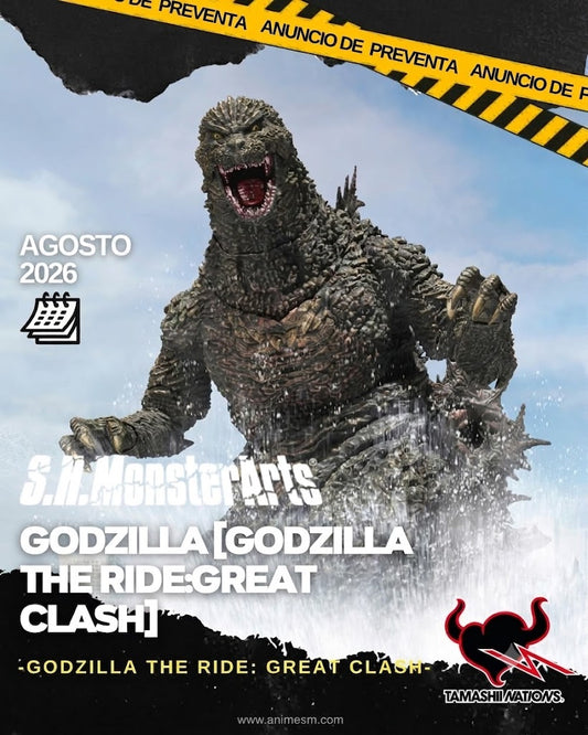 S.H.MonsterArts GODZILLA [GODZILLA THE RIDE: GREAT CLASH]
