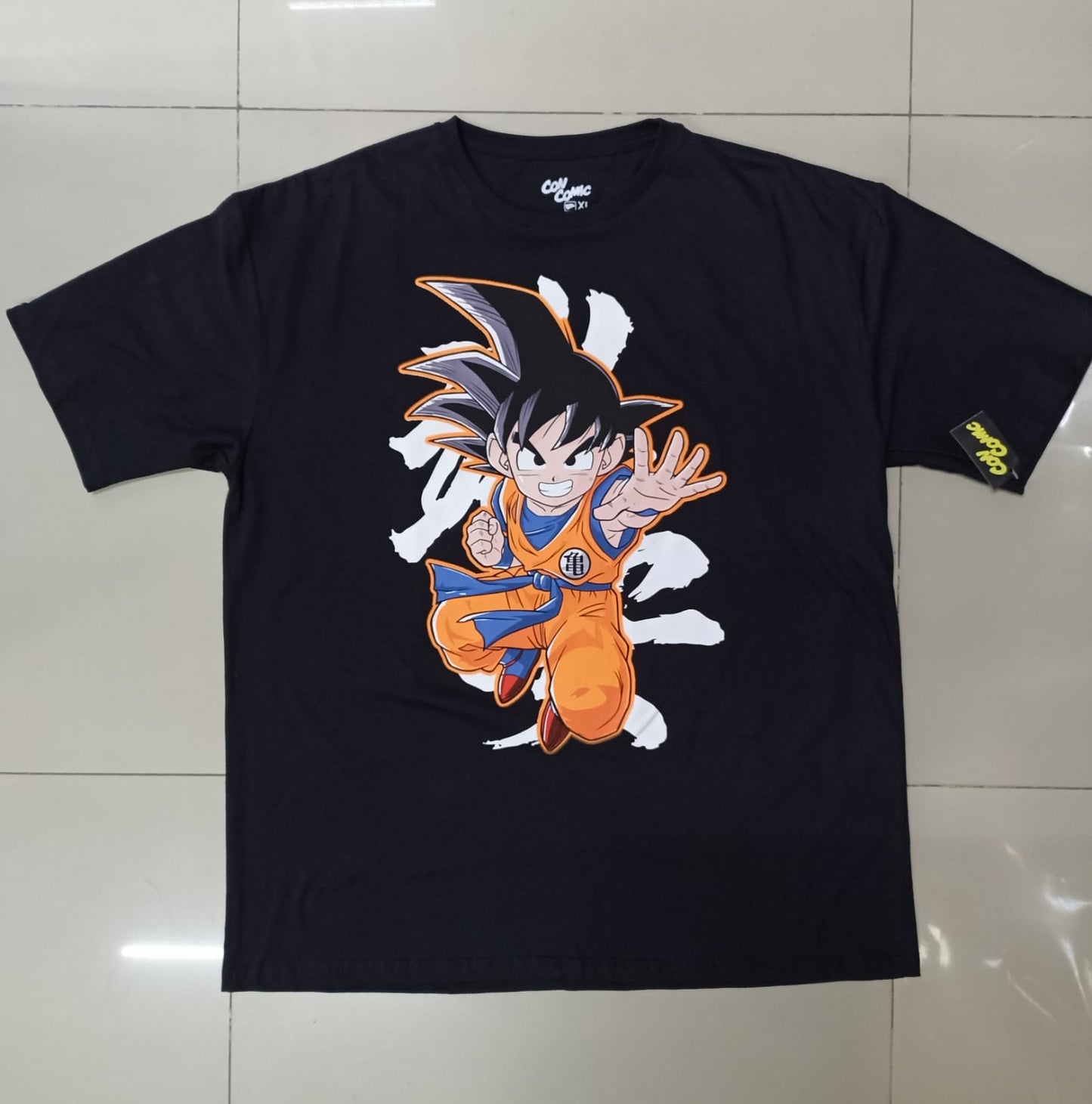 Playera Goku Niño Pose Pelea Dragon Ball