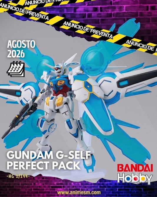 ( APARTADO PREVENTA) HG 1/144 GUNDAM G-SELF PERFECT PACK