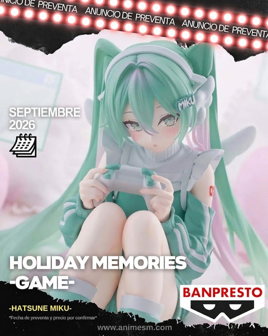 ( APARTADO PREVENTA) HATSUNE MIKU Holiday Memories -GAME-