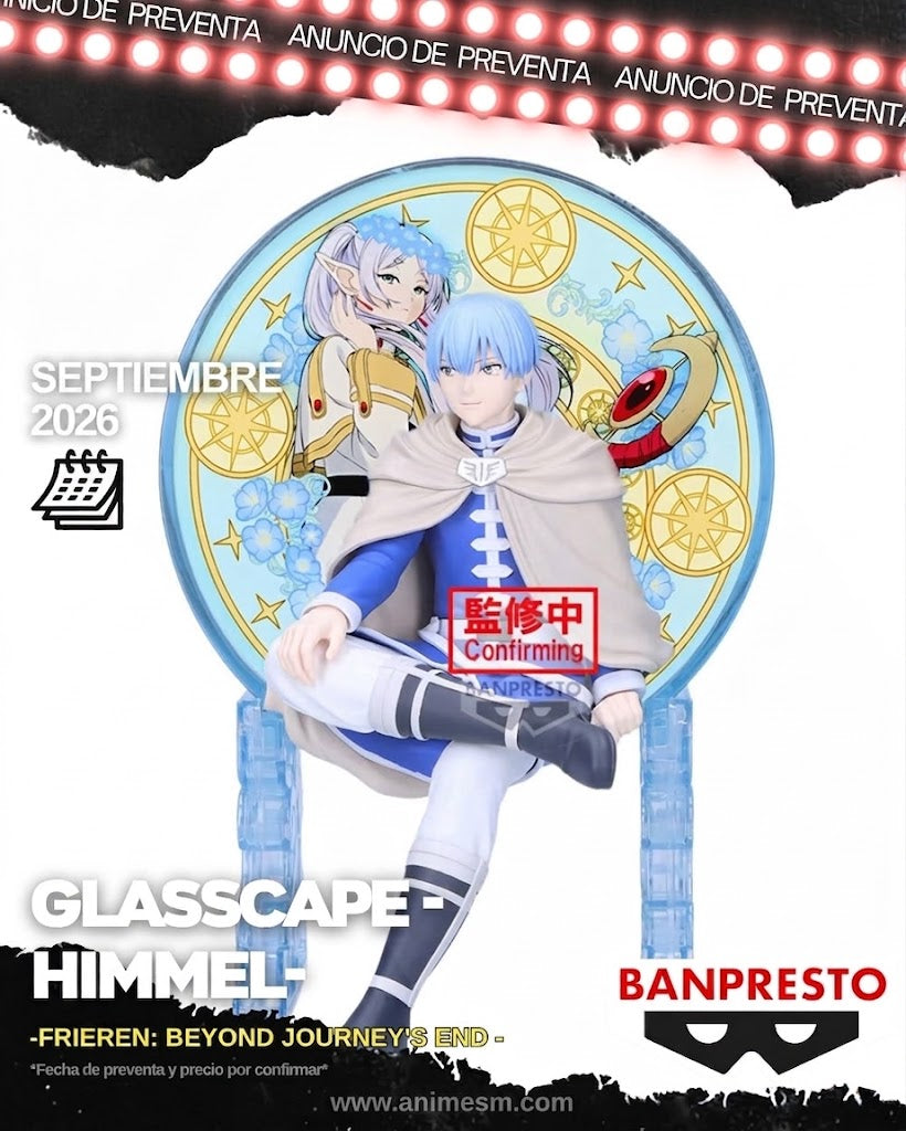( APARTADO PREVENTA) Frieren: Beyond Journey's End Glasscape -HIMMEL-