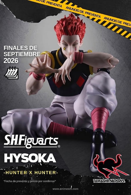 ( APARTADO PREVENTA) S.H.Figuarts HUNTERxHUNTER HISOKA