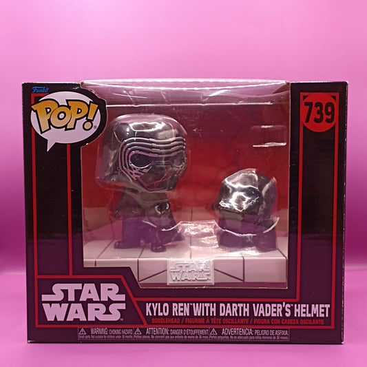 Funko pop Kylo ren with darth vader 739