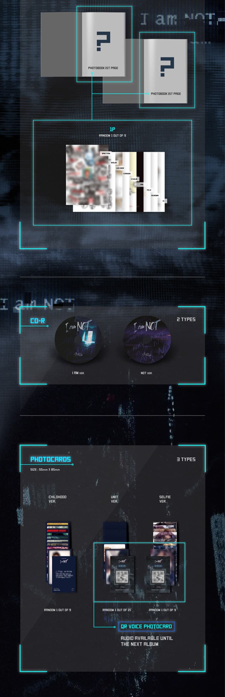 STRAY KIDS - 1ST MINI ALBUM - I am NOT