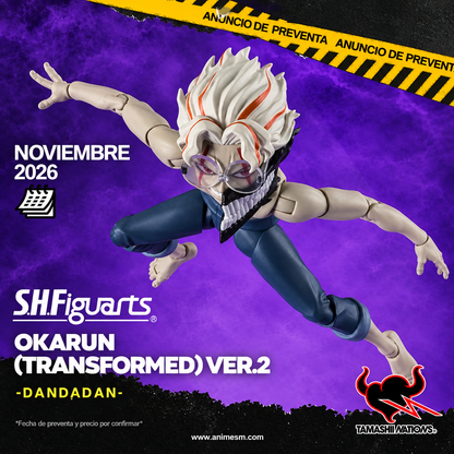 S.H.Figuarts Okarun Transformed Ver.2 preventa noviembre 2026