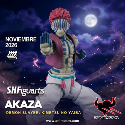 S.H.Figuarts Akaza, preventa noviembre 2026, Anime Store Matamoros