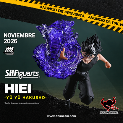 Anuncio de preventa S.H.Figuarts Hiei - Yu Yu Hakusho