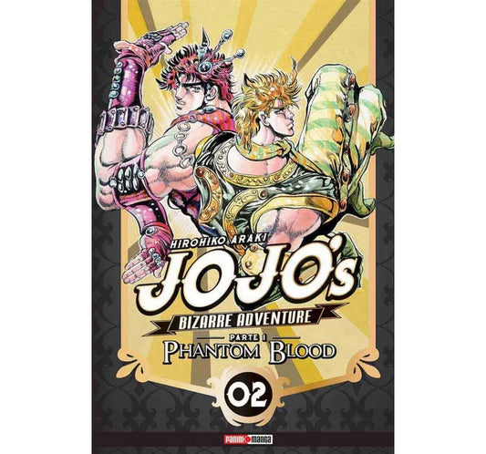 Manga Jojo's Bizarre Adventure Parte 1 Phantom Blood vol. 2