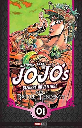 Manga Jojo's Bizarre Adventure Parte 2 Battle Tendency vol. 1