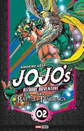 Manga Jojo's Bizarre Adventure Parte 2 Battle Tendency vol. 2