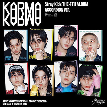 Stray Kids – The 4th Full Album [KARMA] (ACCORDION VER.) RANDOM