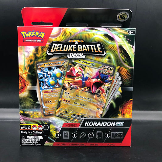 POKEMON TCG – DELUXE BATTLE DECK Koraidon y Miraidon EX