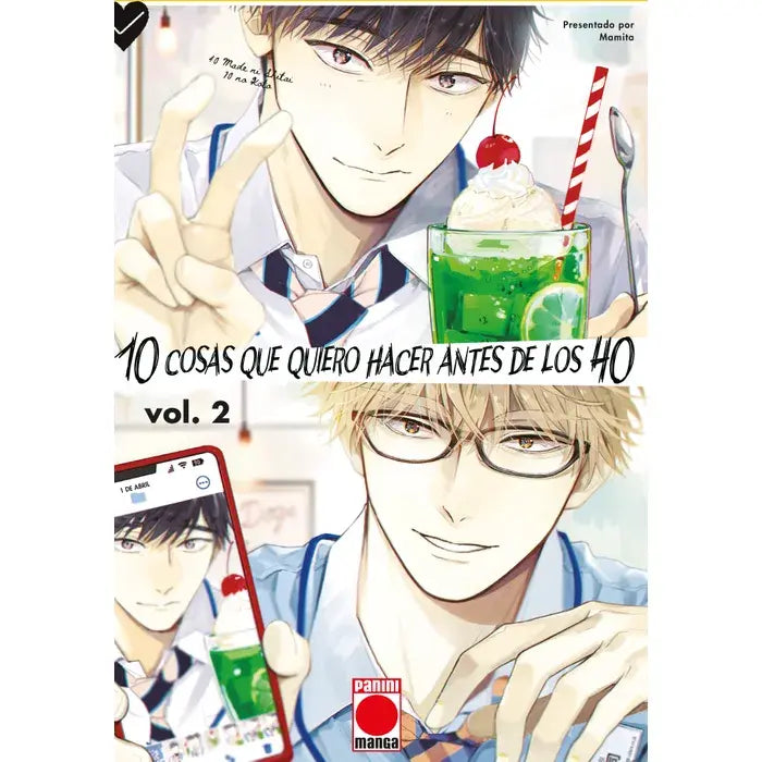 Portada del manga 10 cosas que quiero hacer antes de los 40 volumen 2 en español de Mamita - Anime Store