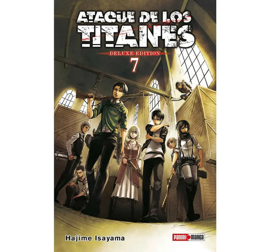 Manga attack on titan deluxe edition vol 7