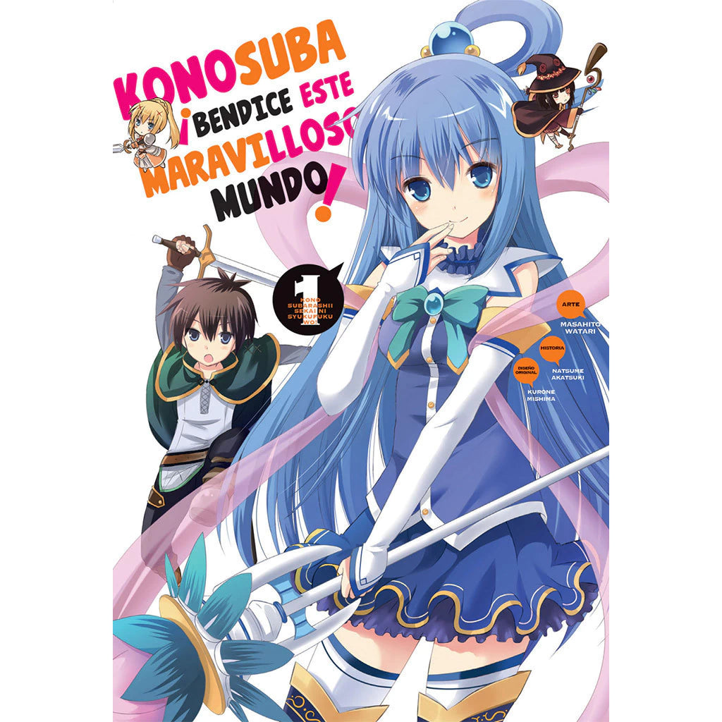 manga konosuba vol 1