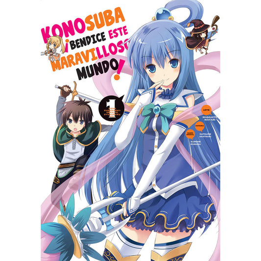 manga konosuba vol 1