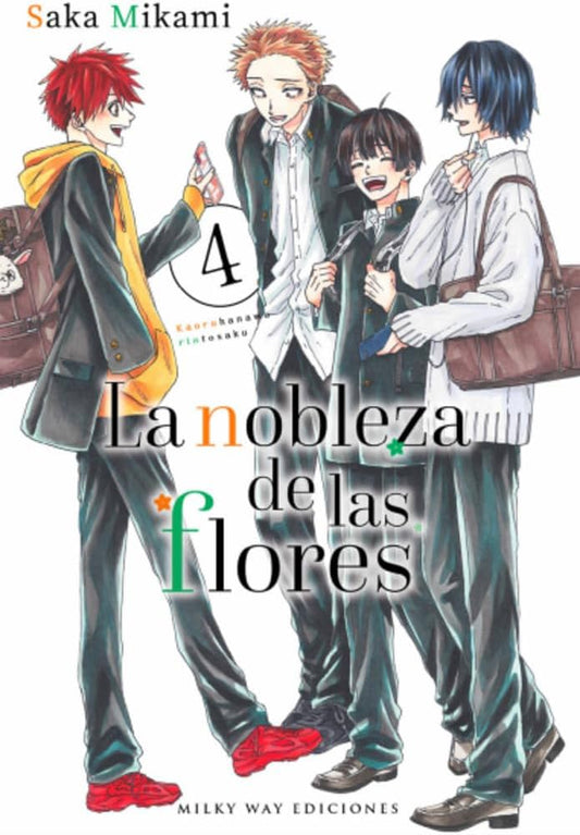 manga la nobleza de las flores vol 4