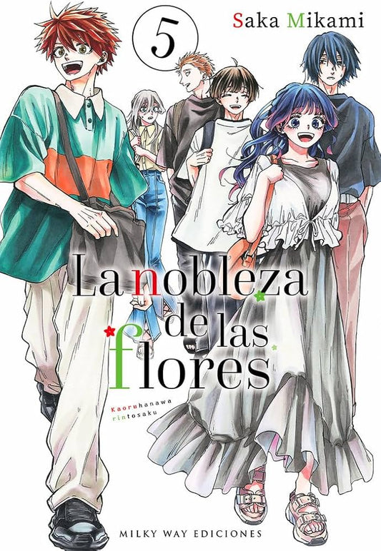manga la nobleza de las flores vol 5