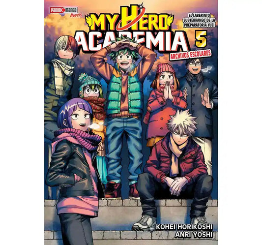 Manga my hero academia archivos escolares vol 5