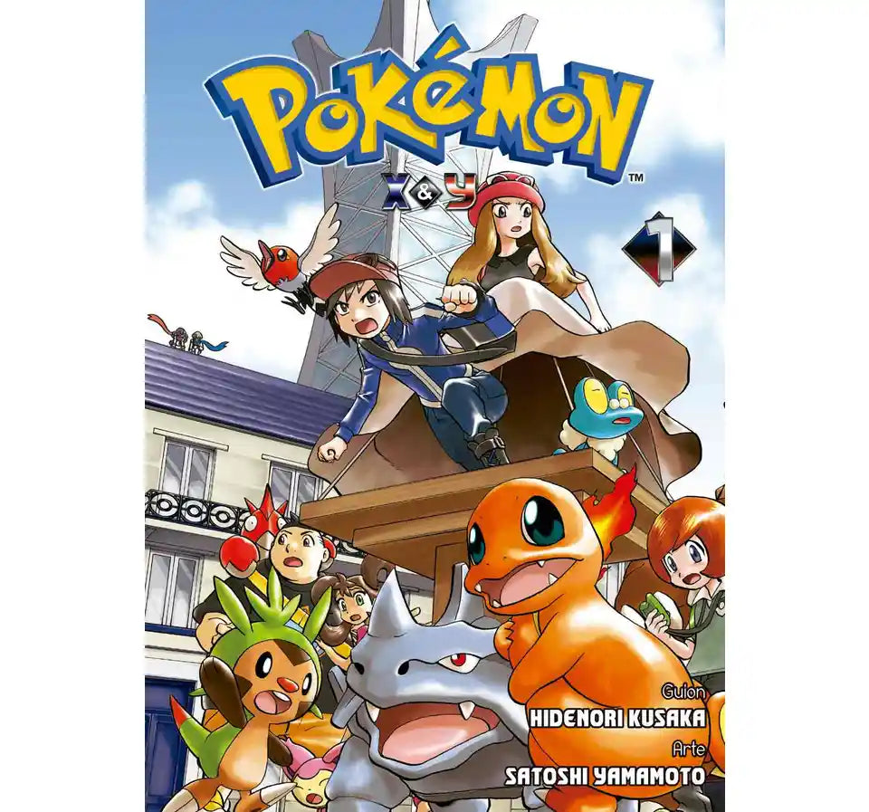 Manga Pokemon X & Y vol 1