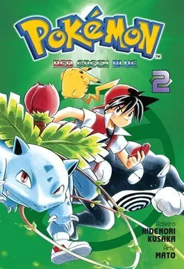 manga pokemon red green blue vol 2