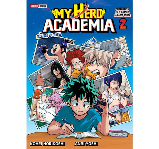 Manga My Hero Academia Novela Archivos Escolares Vol. 2