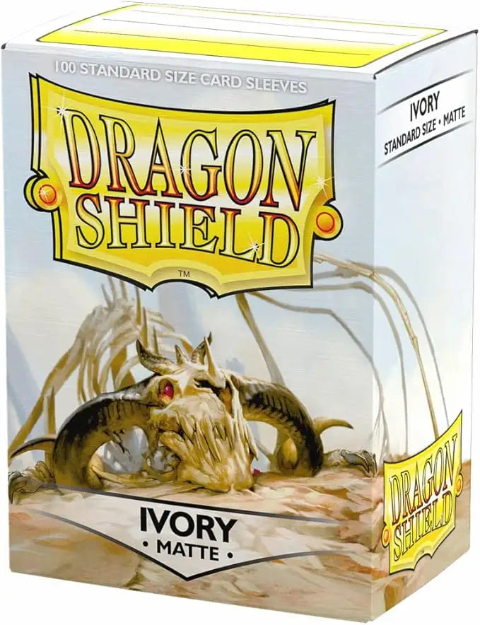 Mica dragon shield ivory 100 pz