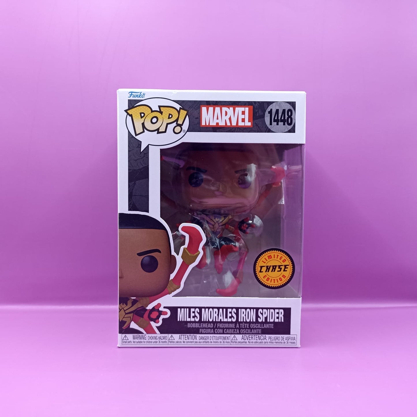 Funko Pop Marvel Miles Morales Iron Spider 1448