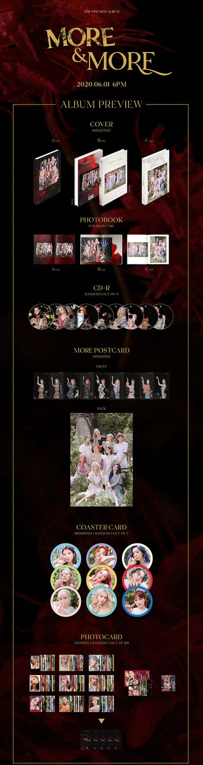 TWICE – 9th Mini album [MORE & MORE]