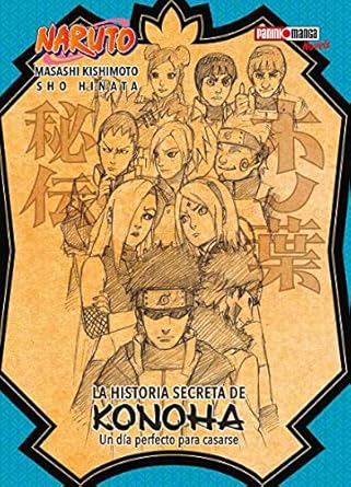 Manga Naruto (Novela) La Historia Secreta de Konoha
