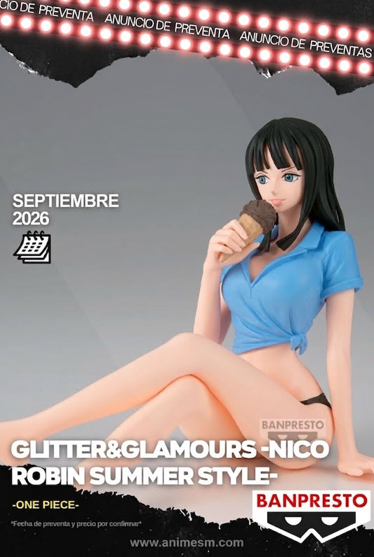 ( APARTADO PREVENTA) ONE PIECE GLITTER&GLAMOURS -NICO ROBIN SUMMER STYLE-