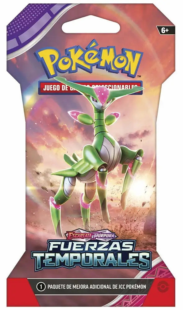 TCG Pokemon Escarlata y Púrpura Paquete de Mejora Fuerzas Temporales (Español) Original | Envío a todo México - Anime SM