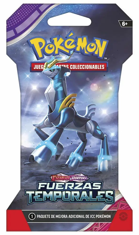 TCG Pokemon Escarlata y Púrpura Paquete de Mejora Fuerzas Temporales (Español) Original | Envío a todo México - Anime SM