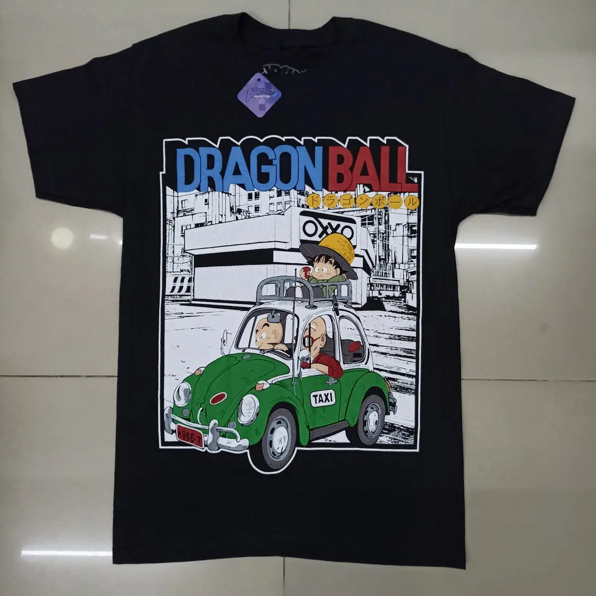 playera arcade dragon ball taxi