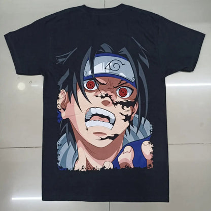 playera arcade naruto sasuke marca de maldicion